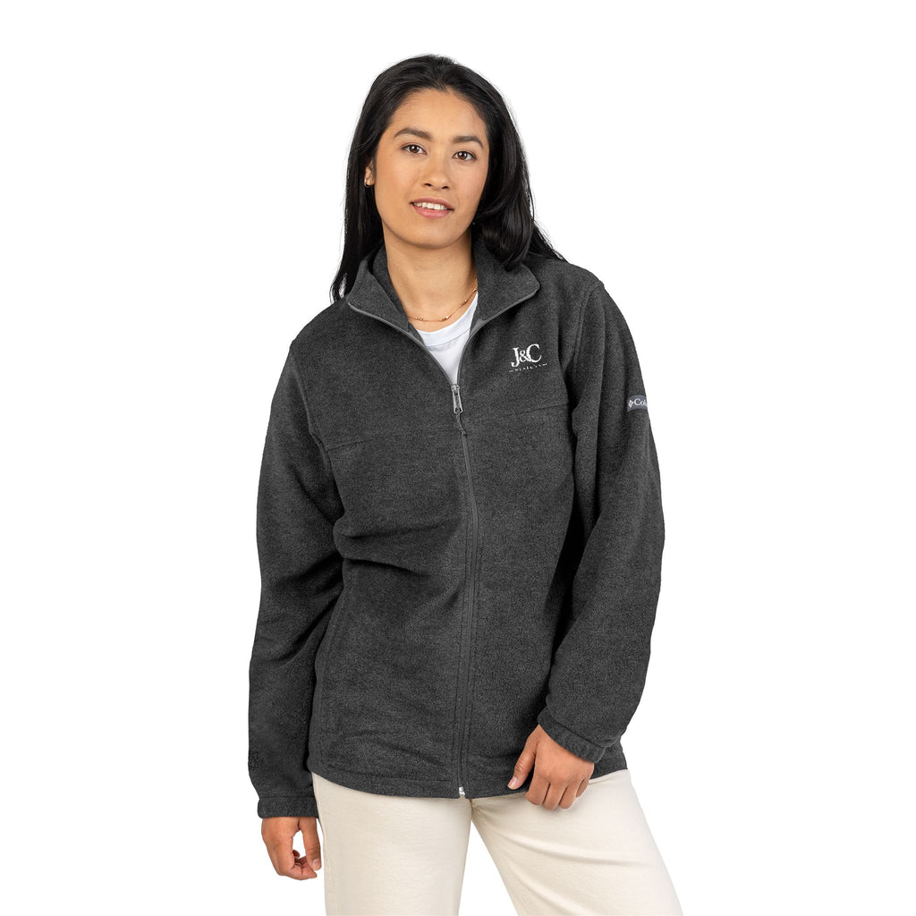 Embroidered Fleece Jacket