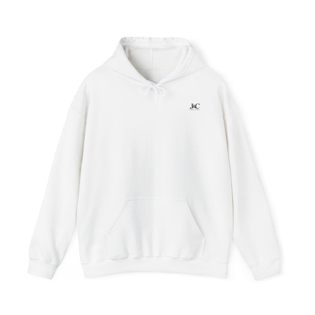 Raised On Hardwork Hoodie — Minimal Monogram J&C Pullover