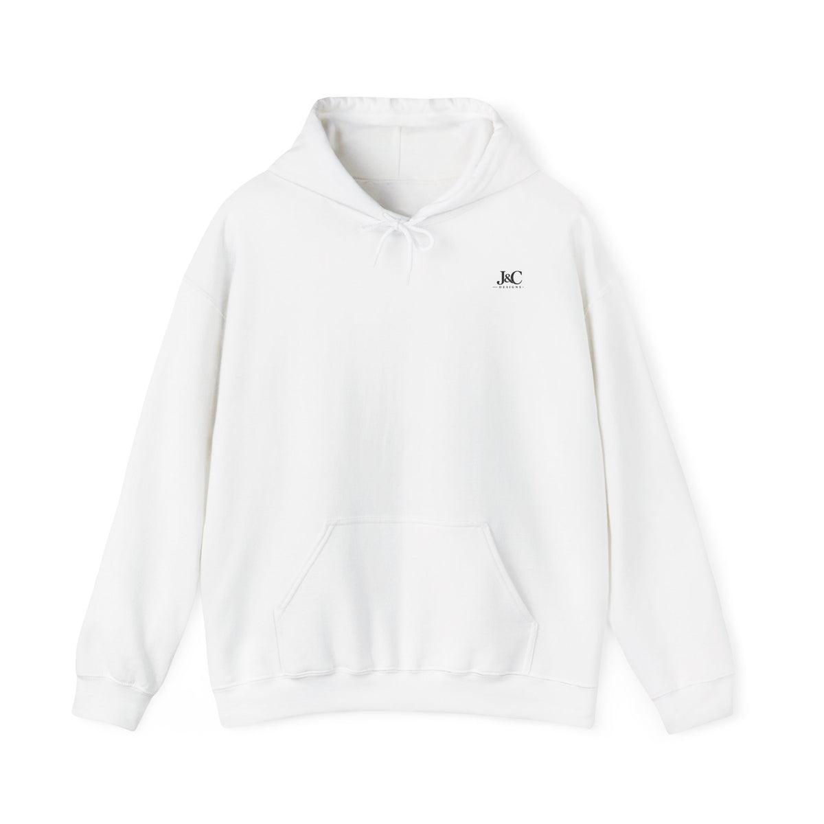 Raised On Hardwork Hoodie — Minimal Monogram J&C Pullover