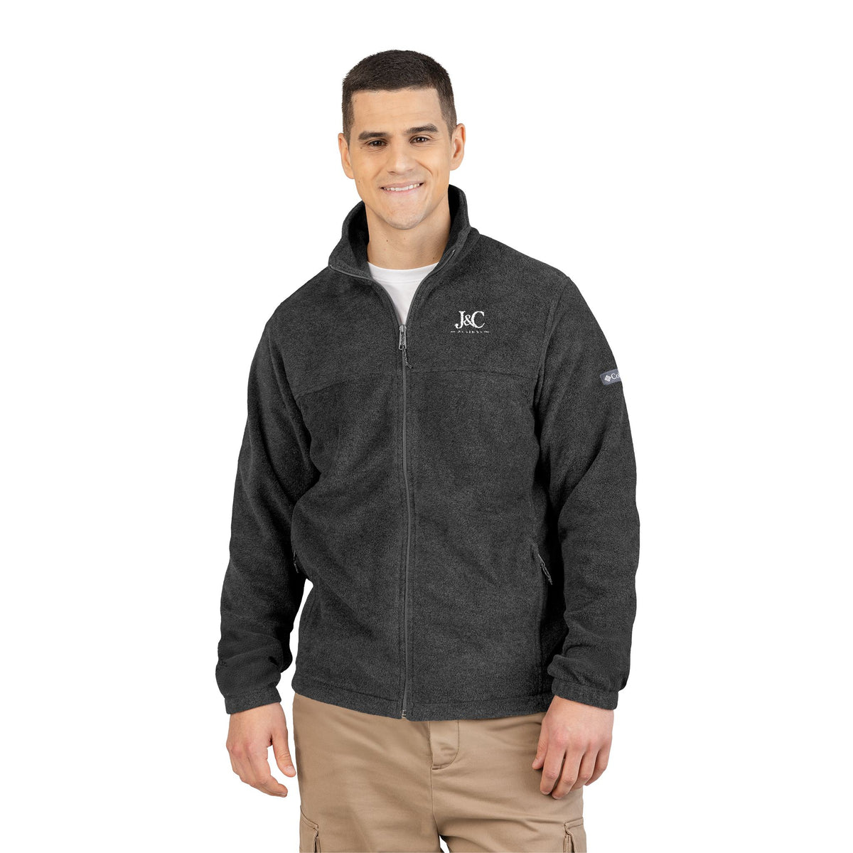 Embroidered Fleece Jacket